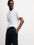 Marks & Spencer "Slim Fit Pure Cotton Crew Neck T-Shirt"